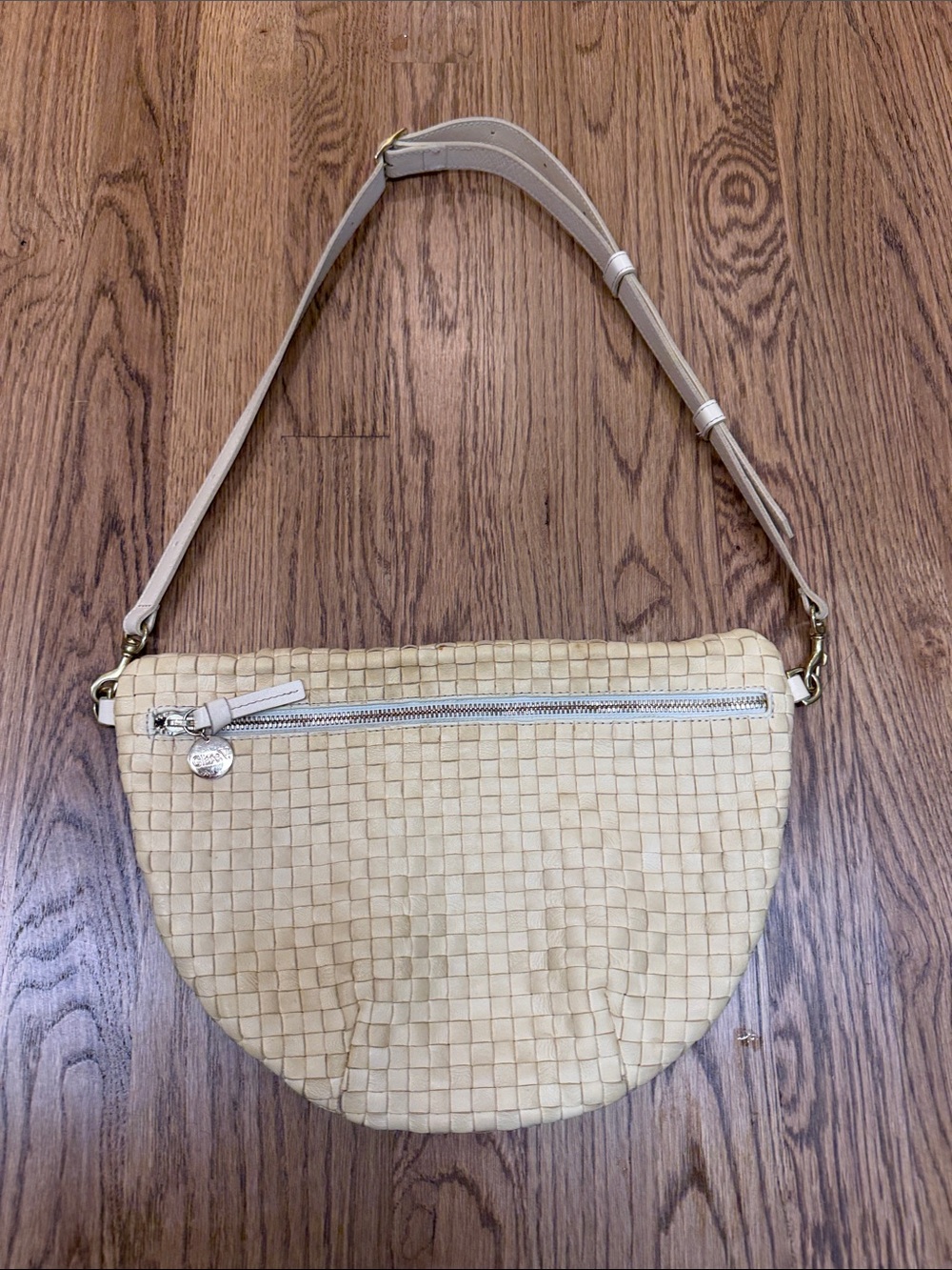 Clare V Grande Fanny in Cream